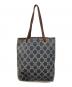 CELINE (セリーヌ) マカダムデニムトートバッグ インディゴ：22000円