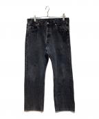 LEVI'Sリーバイス）の古着「後染めブラックデニムパンツ」｜グレー