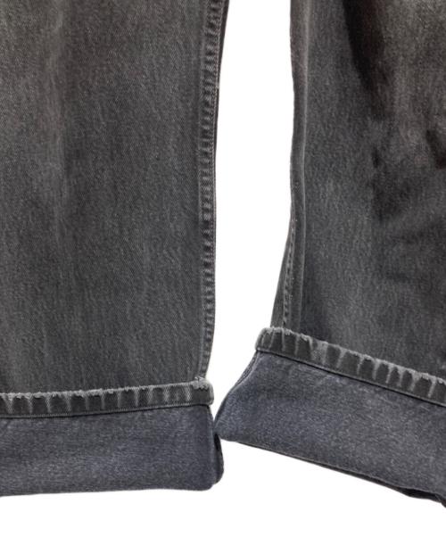 LEVI'S（リーバイス）LEVI'S (リーバイス) 後染めブラックデニムパンツ グレー サイズ: W34の古着・服飾アイテム