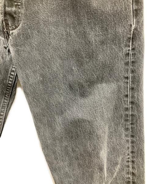 LEVI'S（リーバイス）LEVI'S (リーバイス) 後染めブラックデニムパンツ グレー サイズ: W34の古着・服飾アイテム