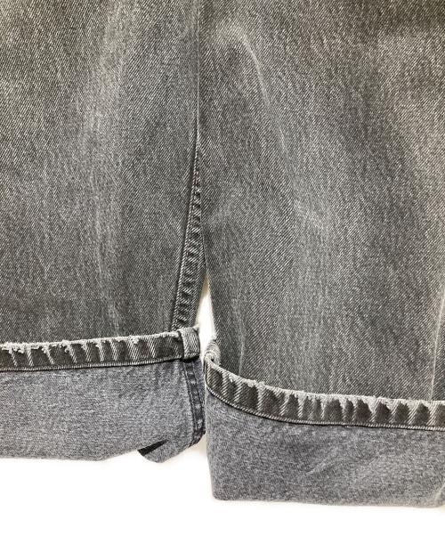 LEVI'S（リーバイス）LEVI'S (リーバイス) 後染めブラックデニムパンツ グレー サイズ: W34の古着・服飾アイテム