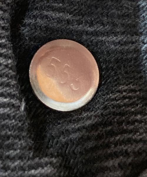 LEVI'S（リーバイス）LEVI'S (リーバイス) 後染めブラックデニムパンツ グレー サイズ: W34の古着・服飾アイテム