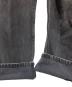 中古・古着 LEVI'S (リーバイス) 後染めブラックデニムパンツ グレー サイズ: W34：12000円