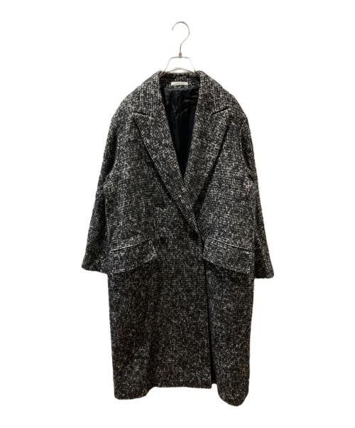 Couture d'adam（クチュールドアダム）Couture d'adam (クチュールドアダム) ツイードコート ブラック サイズ:36の古着・服飾アイテム