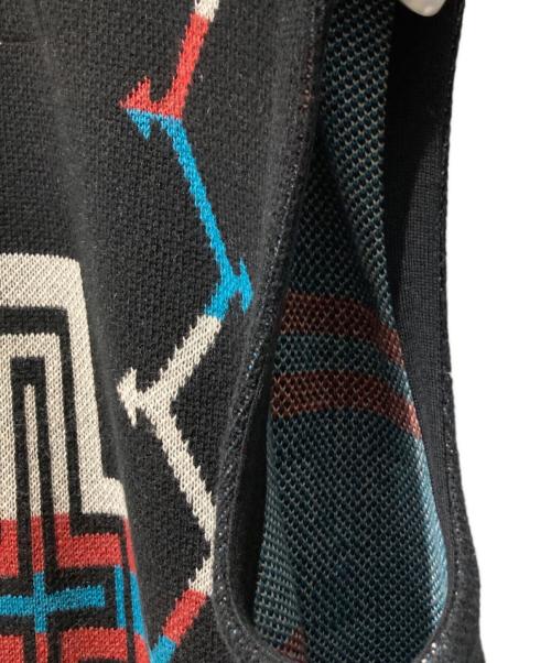 JELADO（ジェラード）JELADO (ジェラード) サンタフェニットベスト ブラック サイズ:Mの古着・服飾アイテム