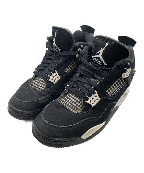 NIKE（ナイキ）NIKE (ナイキ) Air Jordan 4 Retro ブラック サイズ:27cmの古着・服飾アイテム