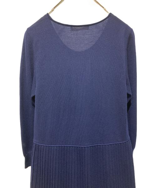 PINK HOUSE（ピンクハウス）PINK HOUSE (ピンクハウス) ニットワンピース ネイビー サイズ:ＦＲＥＥの古着・服飾アイテム