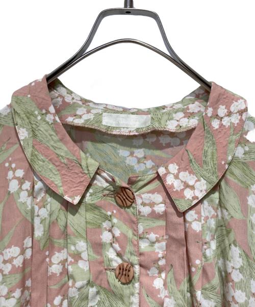 PINK HOUSE（ピンクハウス）PINK HOUSE (ピンクハウス) 総柄ワンピース ピンク サイズ:不明の古着・服飾アイテム