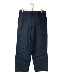 COMME des GARCONS HOMME（コムデギャルソン オム）の古着「ワイドスラックス」｜ブラック