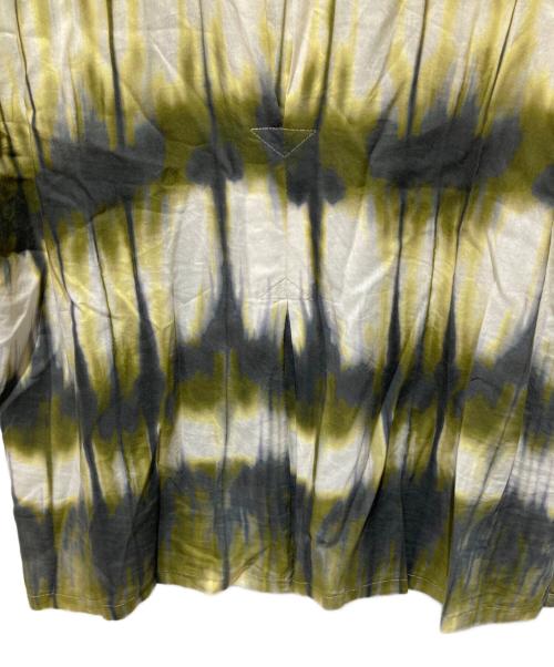 m's braque（エムズブラック）m's braque (エムズブラック) EDIFICE (エディフィス) オープンカラーシャツ グリーン サイズ:SIZE40の古着・服飾アイテム