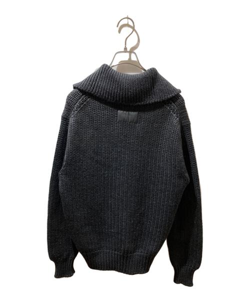 PRADA（プラダ）PRADA (プラダ) ジップアップニット ブラック サイズ:44の古着・服飾アイテム