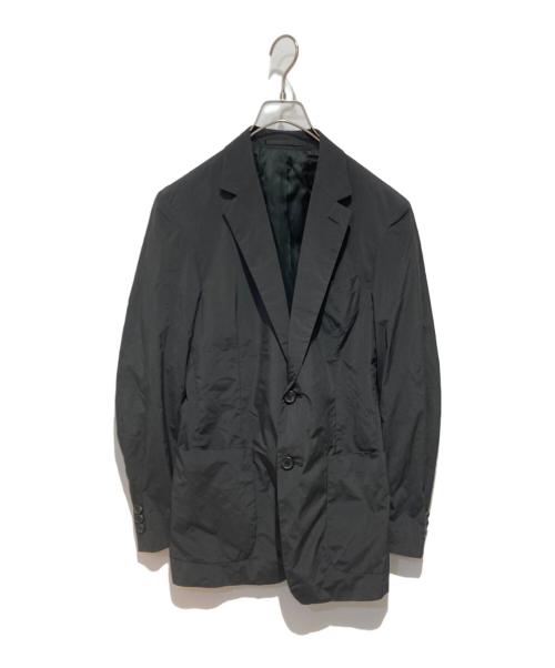 PRADA（プラダ）PRADA (プラダ) ナイロンテーラードジャケット ブラック サイズ:44の古着・服飾アイテム
