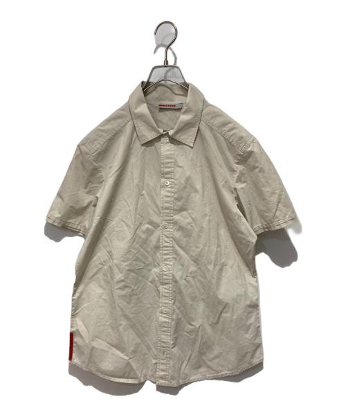 PRADA SPORTS（プラダスポーツ）PRADA SPORTS (プラダスポーツ) 半袖シャツ ベージュ サイズ:Sの古着・服飾アイテム