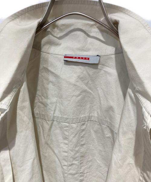 PRADA SPORTS（プラダスポーツ）PRADA SPORTS (プラダスポーツ) 半袖シャツ ベージュ サイズ:Sの古着・服飾アイテム