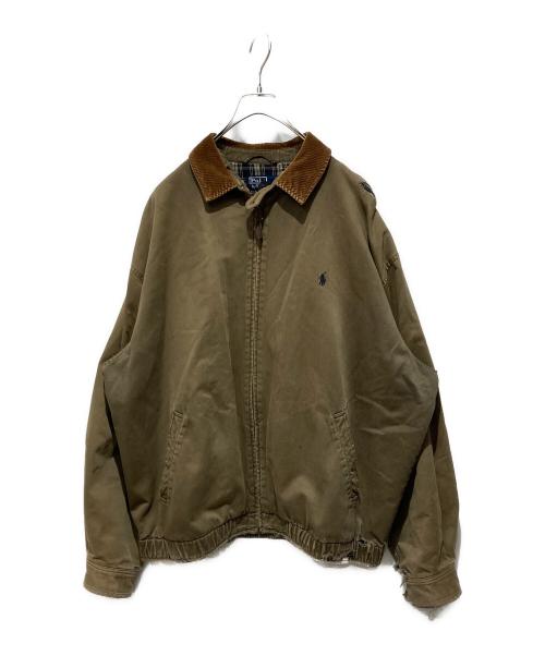 POLO RALPH LAUREN（ポロ・ラルフローレン）POLO RALPH LAUREN (ポロ・ラルフローレン) スイングトップ ブラウン サイズ:XLの古着・服飾アイテム