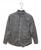 THE NORTHFACE PURPLELABELザ・ノースフェイス パープルレーベル）の古着「Button Down Plaid Field Shirt」｜グレー