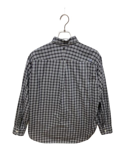 THE NORTHFACE PURPLELABEL（ザ・ノースフェイス パープルレーベル）THE NORTHFACE PURPLELABEL (ザ・ノースフェイス パープルレーベル) Button Down Plaid Field Shirt グレー サイズ:SIZE Mの古着・服飾アイテム