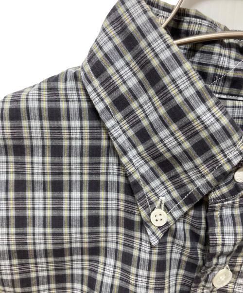THE NORTHFACE PURPLELABEL（ザ・ノースフェイス パープルレーベル）THE NORTHFACE PURPLELABEL (ザ・ノースフェイス パープルレーベル) Button Down Plaid Field Shirt グレー サイズ:SIZE Mの古着・服飾アイテム