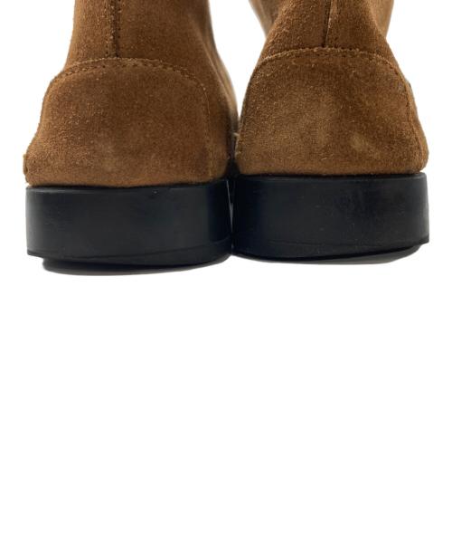 TODS（トッズ）tods (トッズ) スエード デザートブーツ ブラウン サイズ:7の古着・服飾アイテム