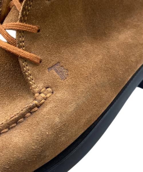 TODS（トッズ）tods (トッズ) スエード デザートブーツ ブラウン サイズ:7の古着・服飾アイテム
