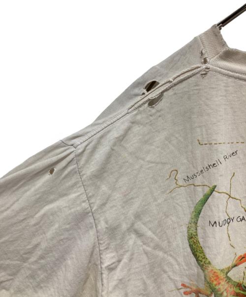 marlboro（マルボロ）Marlboro (マルボロ) リザードマップTEE ホワイト サイズ:Freeの古着・服飾アイテム