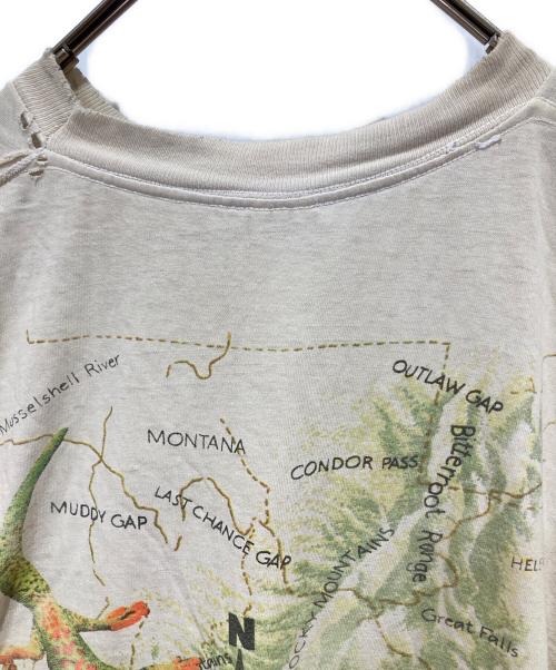 marlboro（マルボロ）Marlboro (マルボロ) リザードマップTEE ホワイト サイズ:Freeの古着・服飾アイテム
