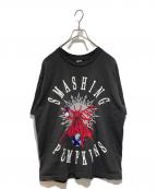 OPEN STUDIOオープンスタジオ）の古着「SMASHING PUMPKINS Tシャツ」｜ブラック