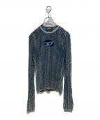 DIESELディーゼル）の古着「ニット」｜ブルー