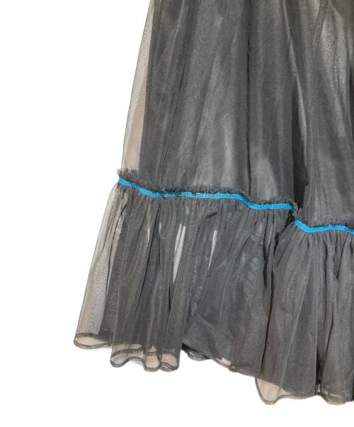 PAMEO POSE（パメオポーズ）PAMEO POSE (パメオポーズ) Tulle Dress チュールドレス ブラック サイズ:Freeの古着・服飾アイテム