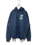 SUPREMEシュプリーム）の古着「S Logo Hooded Sweatshirt」｜ネイビー