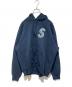 Supreme（シュプリーム）の古着「S Logo Hooded Sweatshirt」｜ネイビー