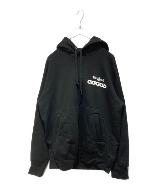 CDG（シーディージー）CDG (シーディージー) Übermensch (ウーバーメンシュ) CLASSIC HOODED SWEATSHIRT ブラック サイズ:Mの古着・服飾アイテム