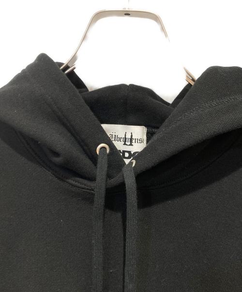 CDG（シーディージー）CDG (シーディージー) Übermensch (ウーバーメンシュ) CLASSIC HOODED SWEATSHIRT ブラック サイズ:Mの古着・服飾アイテム
