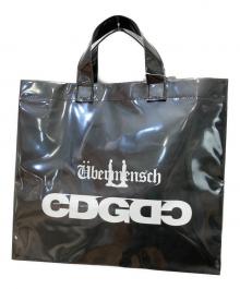 CDG×Übermensch（シーディージー×ウーバーメンシュ）の古着「ビニールハンドバッグ/ PAPER BAG」｜ブラック