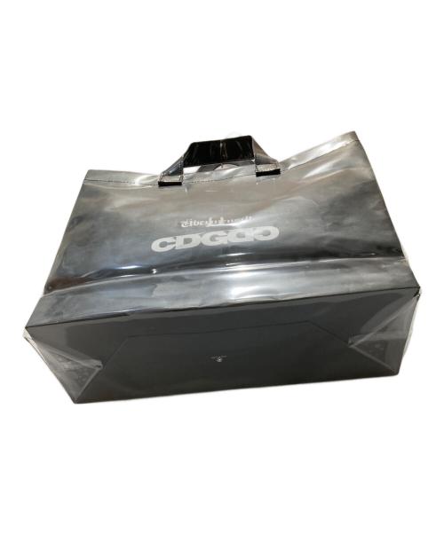CDG（シーディージー）CDG (シーディージー) Übermensch (ウーバーメンシュ) ビニールハンドバッグ/ PAPER BAG ブラック 未使用品の古着・服飾アイテム