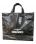 CDG (シーディージー) Übermensch (ウーバーメンシュ) ビニールハンドバッグ/ PAPER BAG ブラック 未使用品：32000円