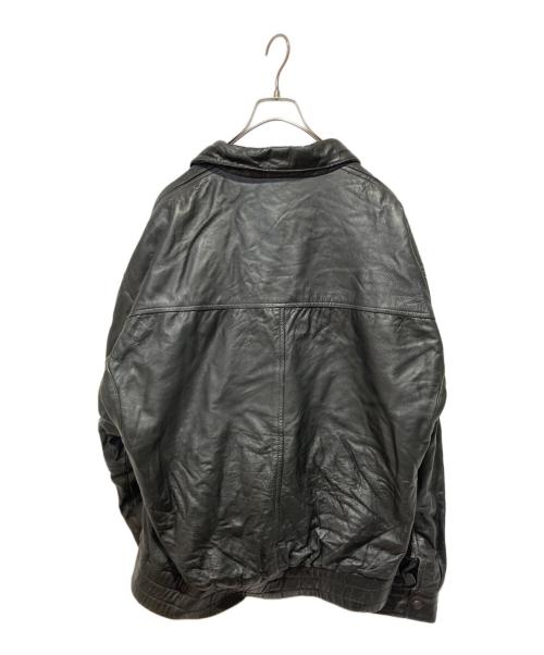 pierre cardin（ピエール・カルダン）pierre cardin (ピエール・カルダン) レザージャケット ブラック サイズ:XLの古着・服飾アイテム