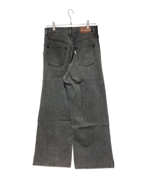 Unglid（アングリッド）Unglid (アングリッド) ドッキングデニムパンツ ブラック サイズ:26inchの古着・服飾アイテム