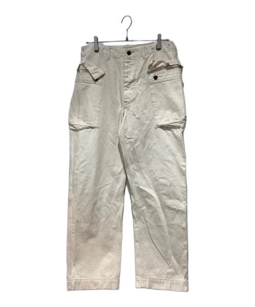 COLIMBO（コリンボ）COLIMBO (コリンボ) RENCH DIGGER UTILITY TROUSERS アイボリー サイズ:34の古着・服飾アイテム