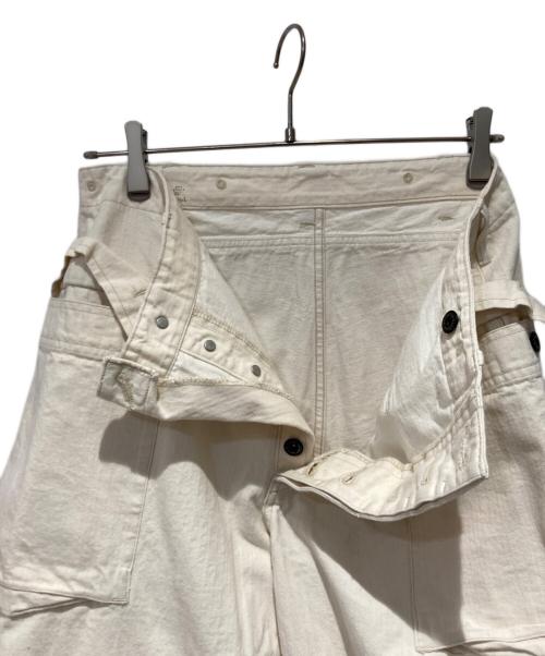 COLIMBO（コリンボ）COLIMBO (コリンボ) RENCH DIGGER UTILITY TROUSERS アイボリー サイズ:34の古着・服飾アイテム