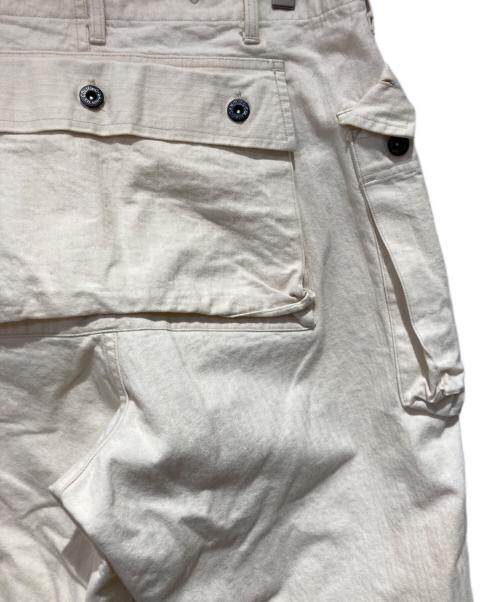 COLIMBO（コリンボ）COLIMBO (コリンボ) RENCH DIGGER UTILITY TROUSERS アイボリー サイズ:34の古着・服飾アイテム