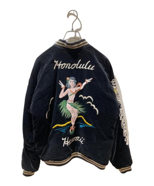 テーラー東洋（テーラートウヨウ）テーラー東洋 (テーラートウヨウ) SOUVENIR JACKET ホワイト×ブラック サイズ:不明の古着・服飾アイテム