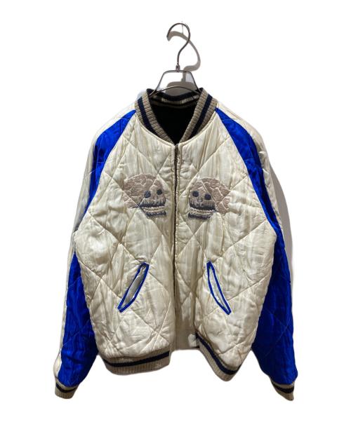テーラー東洋（テーラートウヨウ）テーラー東洋 (テーラートウヨウ) SOUVENIR JACKET ホワイト×ブラック サイズ:不明の古着・服飾アイテム