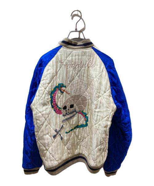 テーラー東洋（テーラートウヨウ）テーラー東洋 (テーラートウヨウ) SOUVENIR JACKET ホワイト×ブラック サイズ:不明の古着・服飾アイテム