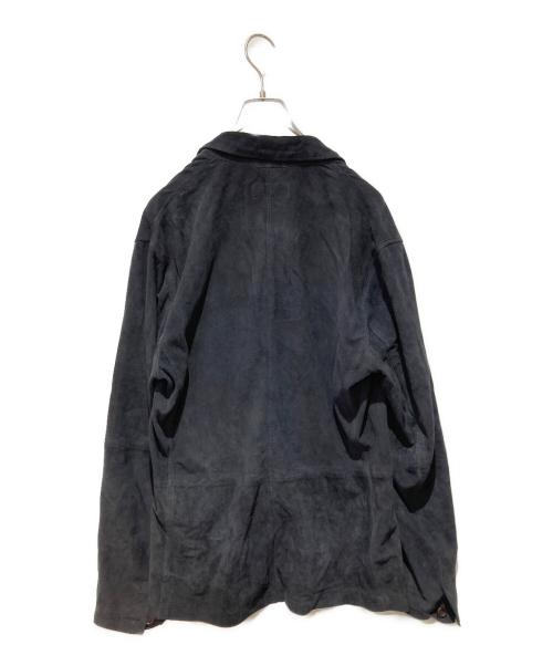 POLO RALPH LAUREN（ポロ・ラルフローレン）POLO RALPH LAUREN (ポロ・ラルフローレン) スエードジャケット ブラック サイズ:Mの古着・服飾アイテム