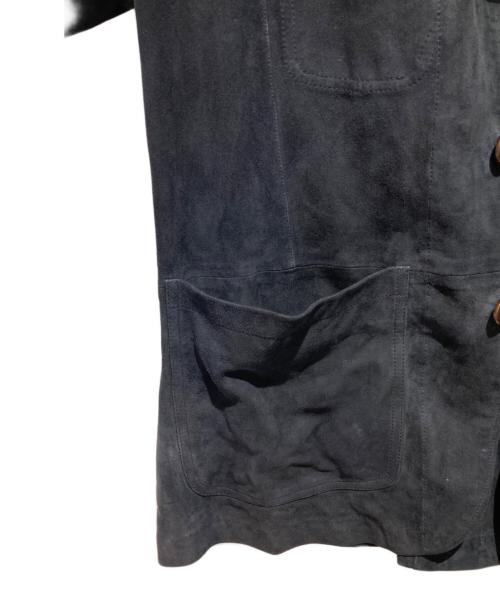 POLO RALPH LAUREN（ポロ・ラルフローレン）POLO RALPH LAUREN (ポロ・ラルフローレン) スエードジャケット ブラック サイズ:Mの古着・服飾アイテム