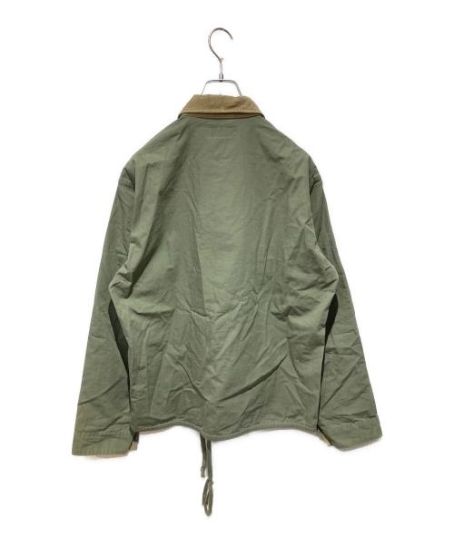 POLO RALPH LAUREN（ポロ・ラルフローレン）POLO RALPH LAUREN (ポロ・ラルフローレン) コットンキャンバスオーバーシャツ グリーン サイズ:Sの古着・服飾アイテム