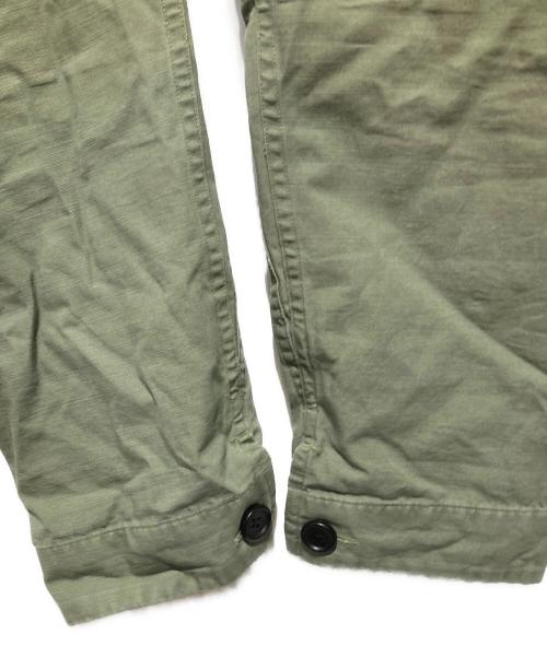 POLO RALPH LAUREN（ポロ・ラルフローレン）POLO RALPH LAUREN (ポロ・ラルフローレン) コットンキャンバスオーバーシャツ グリーン サイズ:Sの古着・服飾アイテム