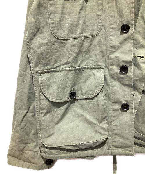 POLO RALPH LAUREN（ポロ・ラルフローレン）POLO RALPH LAUREN (ポロ・ラルフローレン) コットンキャンバスオーバーシャツ グリーン サイズ:Sの古着・服飾アイテム