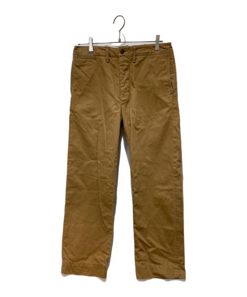 RRL（ダブルアールエル）RRL (ダブルアールエル) Cotton Field Chino Pants ブラウン サイズ:73.5cm (W29)の古着・服飾アイテム